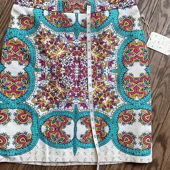 Lucy & Laurel Skirt Linen Size 2 NWT - Picture 7 of 8